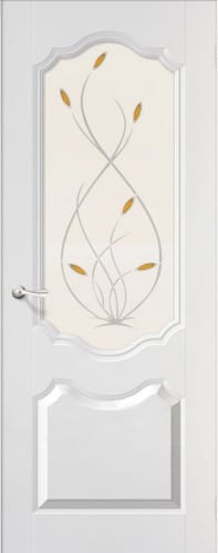  ПО Орхидея Белоснежный стекло Сатинато с фьюзингом